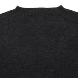 Harley Lambswool Jumper in Charcoal