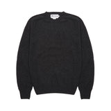 Harley Lambswool Jumper in Charcoal