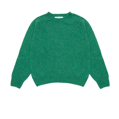 Harley Women's Cropped Jumper in Evergreen