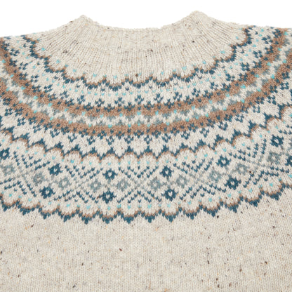 Harley Women's Fair Isle Yoke Jumper in Mull