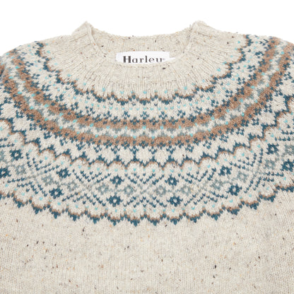 Harley Women's Fair Isle Yoke Jumper in Mull