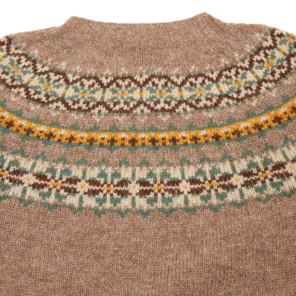 Harley Women's Fair Isle Yoke Jumper in Tundra
