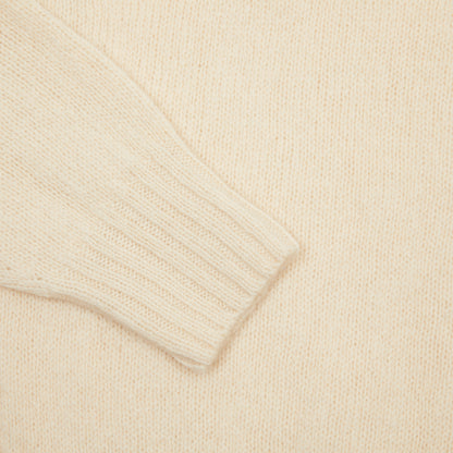 Harley Women's Fair Isle Yoke Jumper in Vanilla