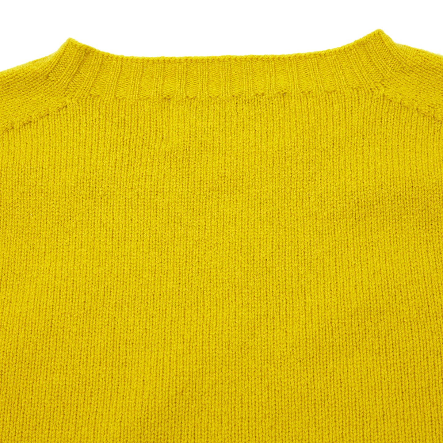 Harley Lambswool Jumper in Tumeric