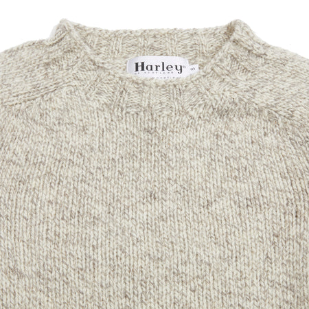 Harley Chunky Crew-Neck Jumper in Romney