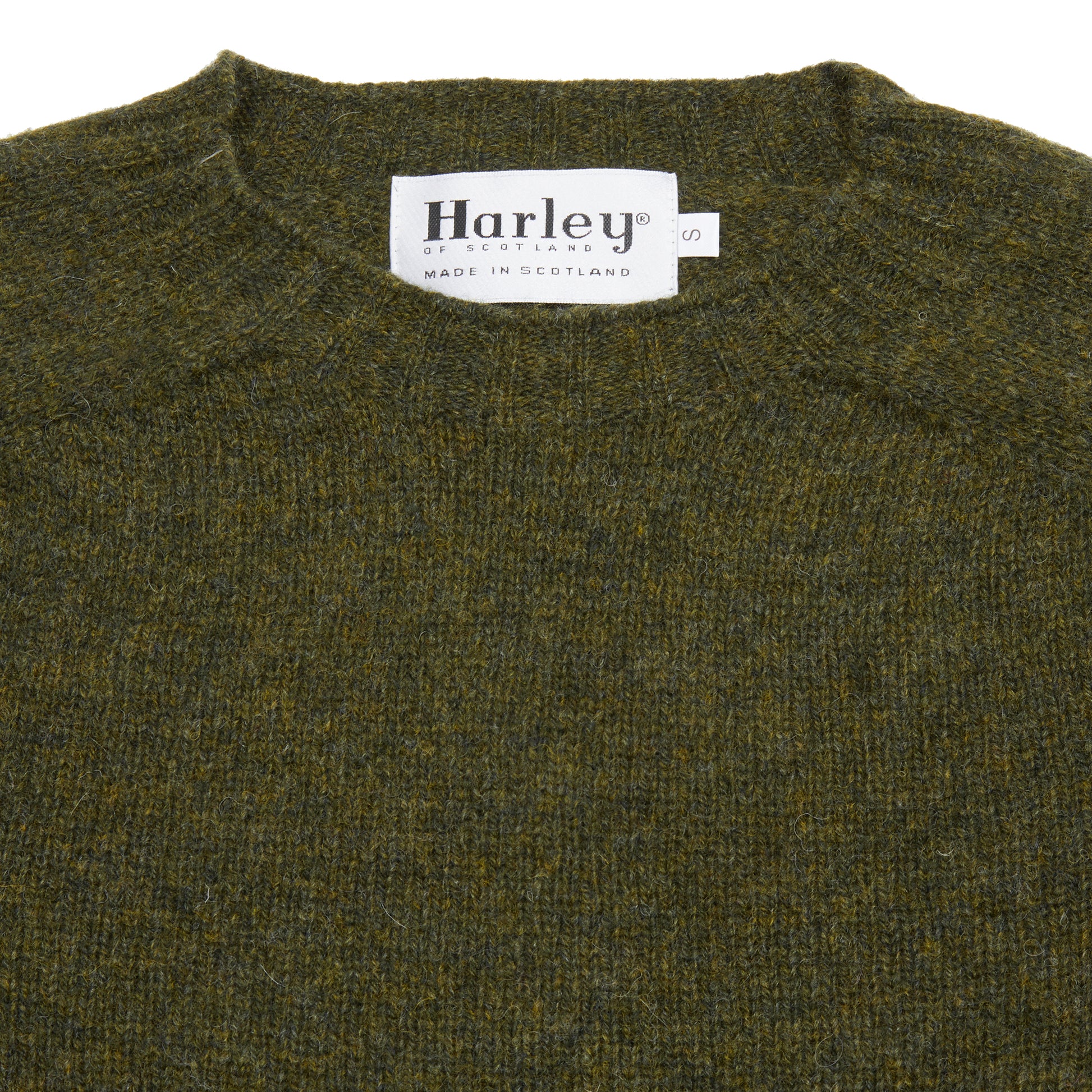 Harley Women's Cropped Jumper in Scots Pine