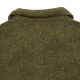 Harley Lambswool Knit Polo Jumper in Scots Pine 4