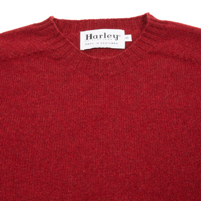 Harley Lambswool Jumper in Russet Red 3