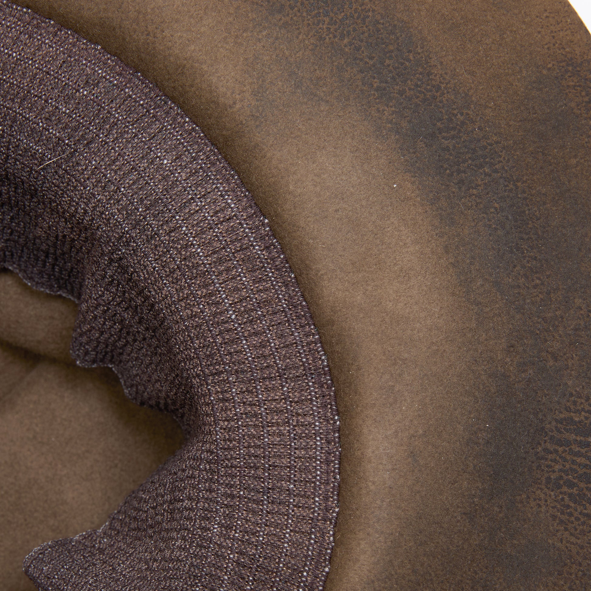Horisaki Beaver Fur Felt Hat in Taupe