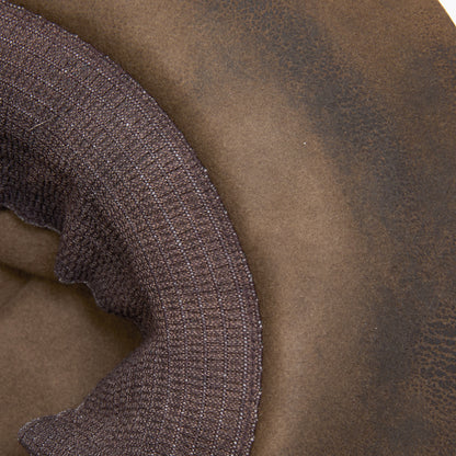 Horisaki Beaver Fur Felt Hat in Taupe