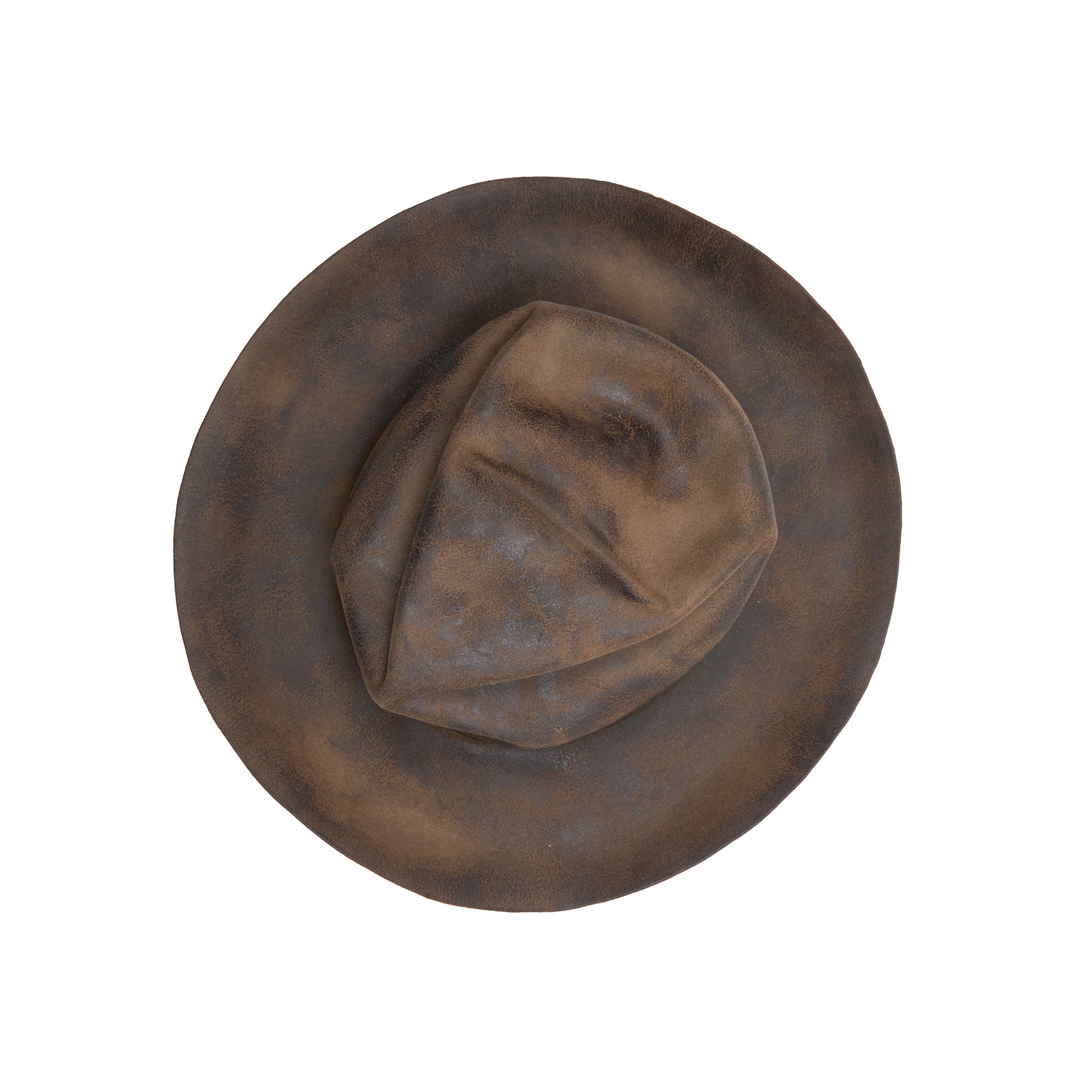 Horisaki Beaver Fur Felt Hat in Taupe