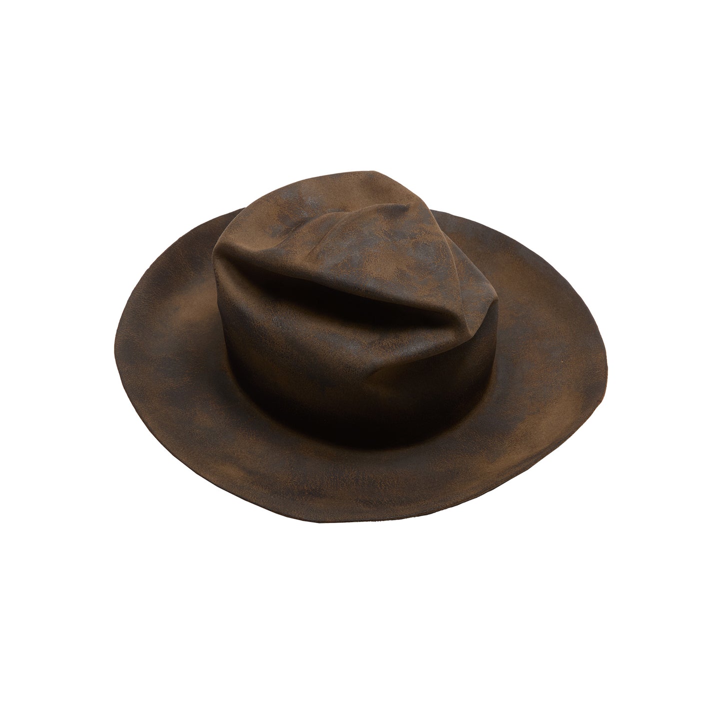 Horisaki Beaver Fur Felt Hat in Taupe