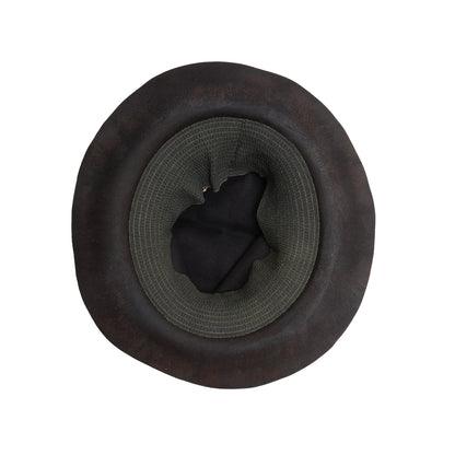 Horisaki Beaver Fur Felt Hat in Black