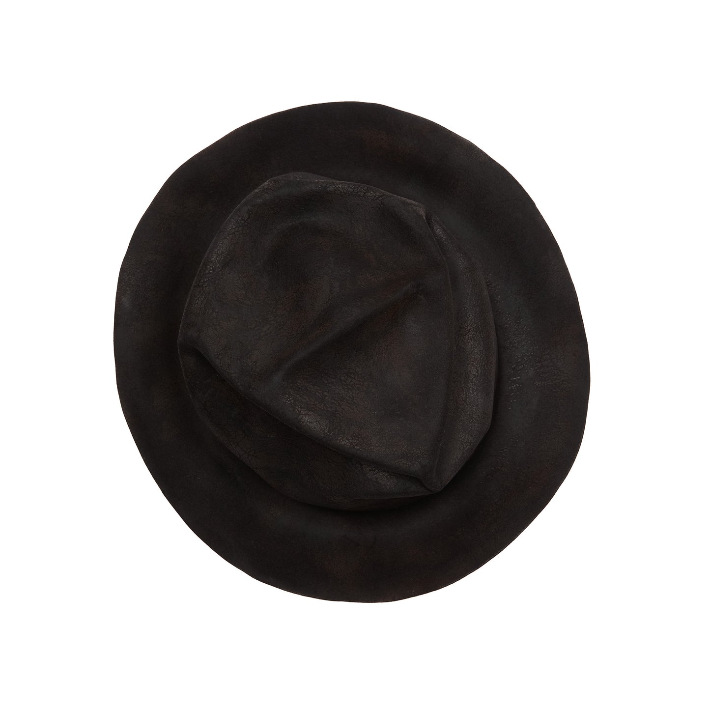 Horisaki Beaver Fur Felt Hat in Black