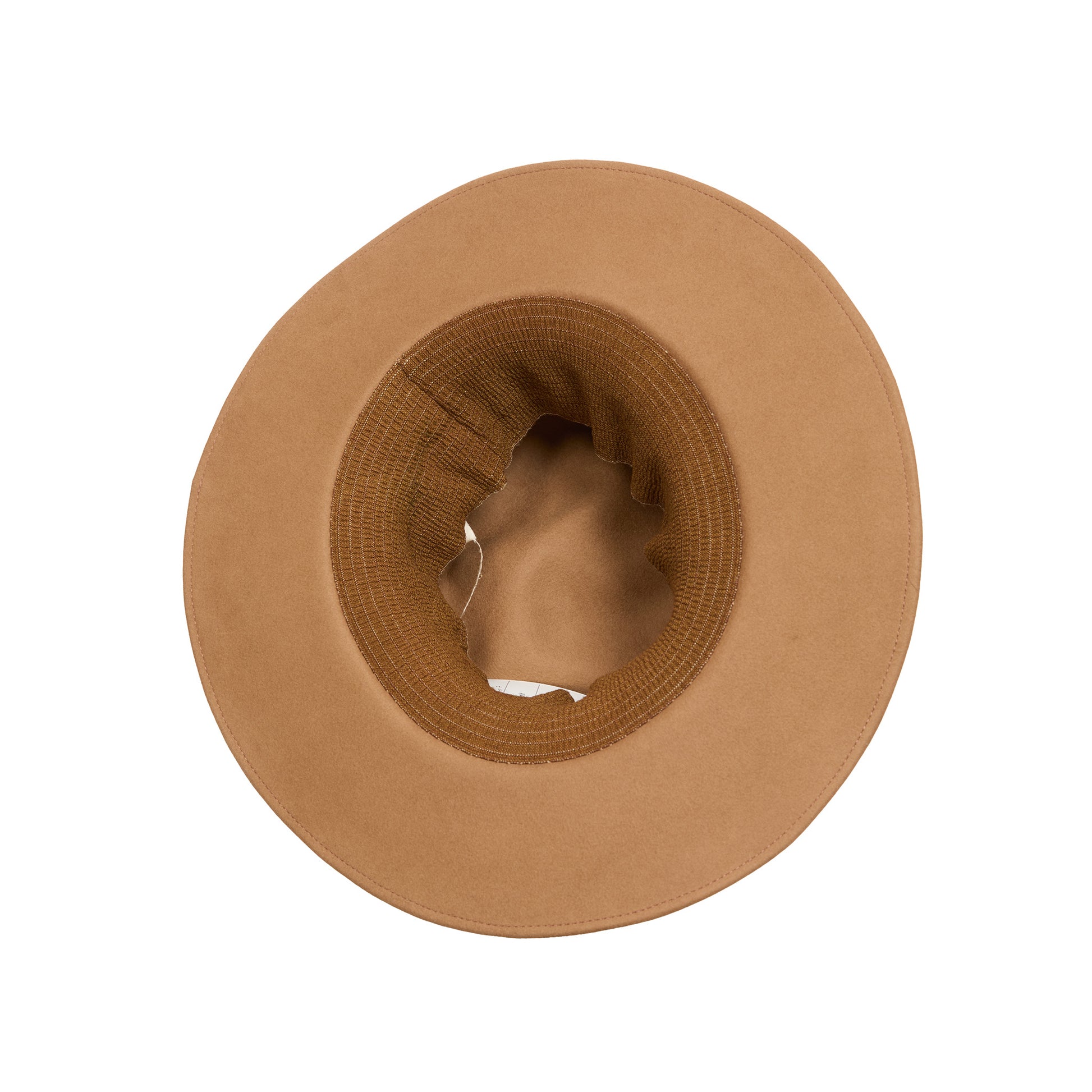 Horisaki Beaver Fur Felt Hat in Beige