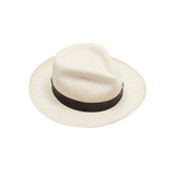 Horisaki Toquilla Straw Hat in White