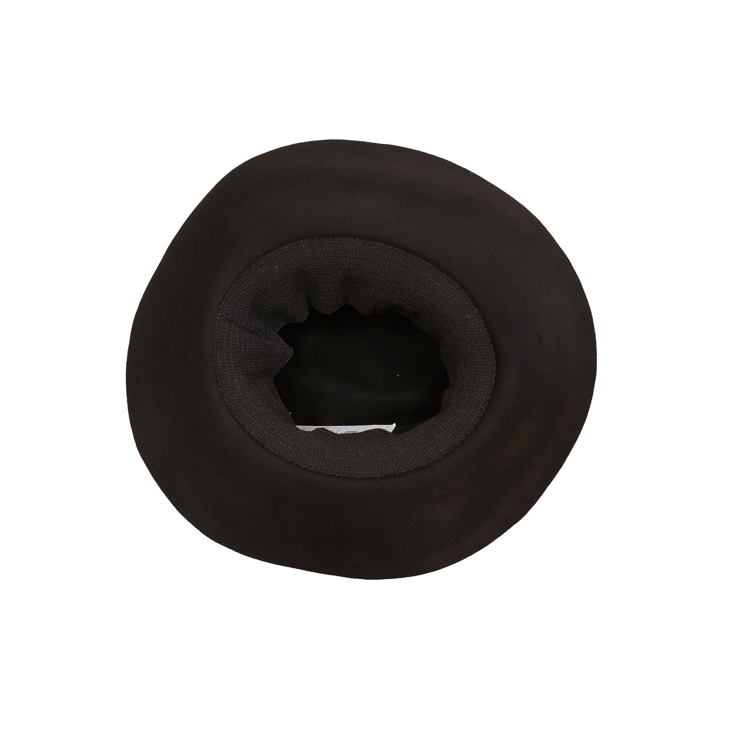 Horisaki Beaver Fur High Crown Hat in Black