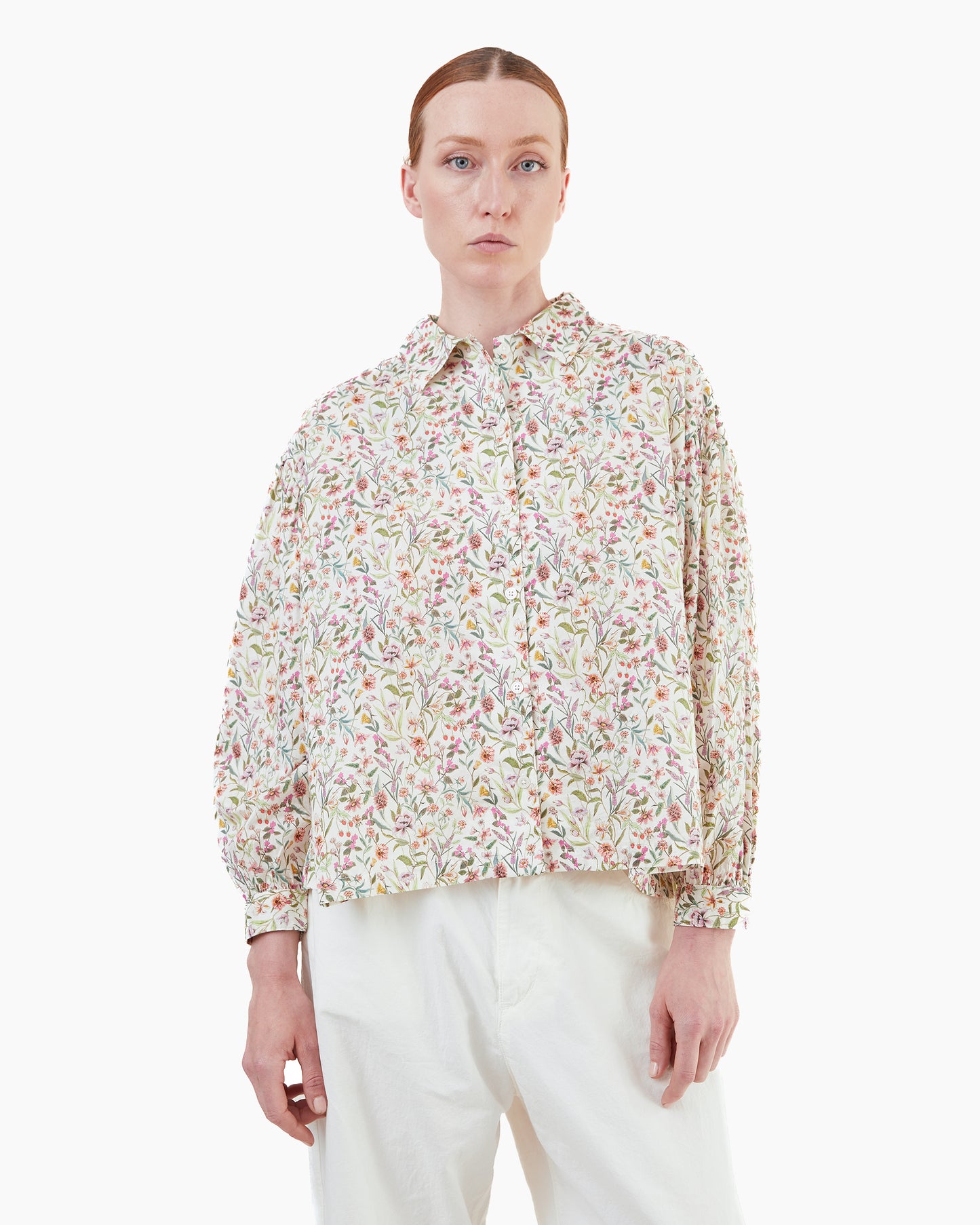 Antiquités Liberty Shirt in Flower Print