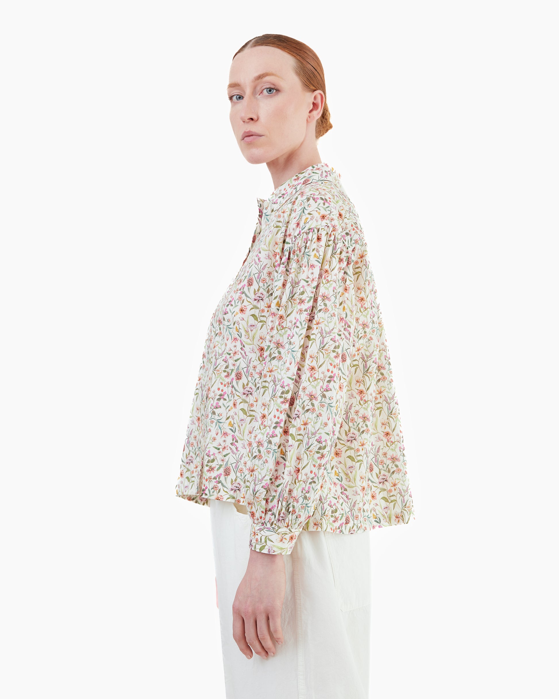 Antiquités Liberty Shirt in Flower Print