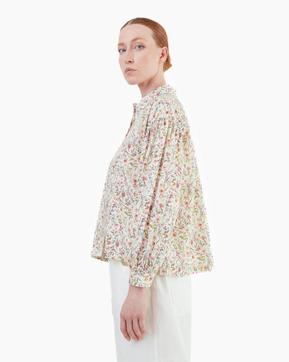 Antiquités Liberty Shirt in Flower Print