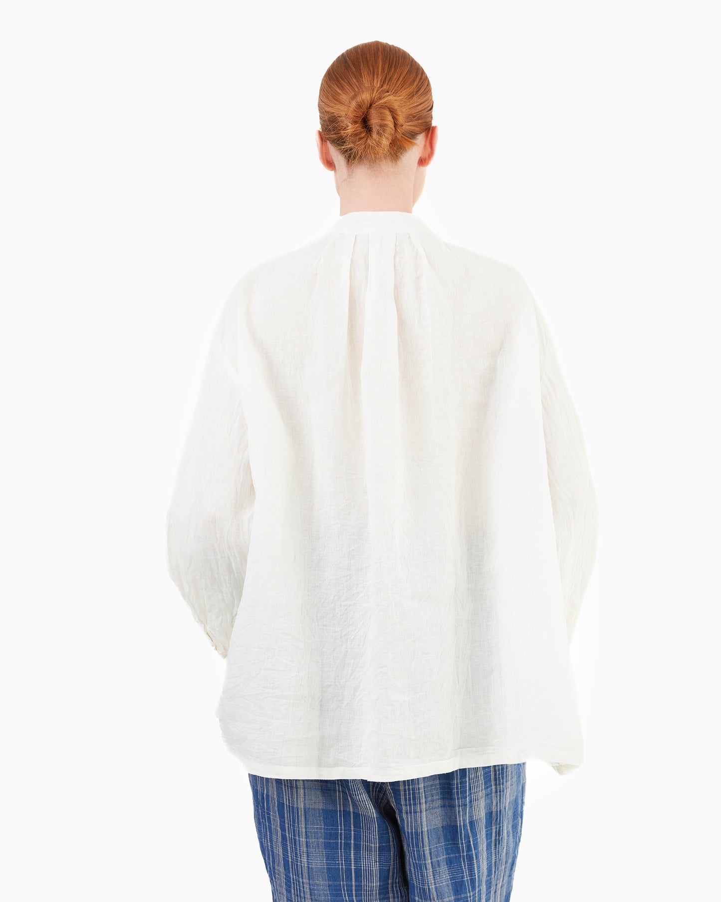 Antiquités French Linen Shirt in White