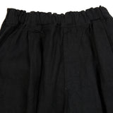Antiquités Wide Leg Linen Pants in Black