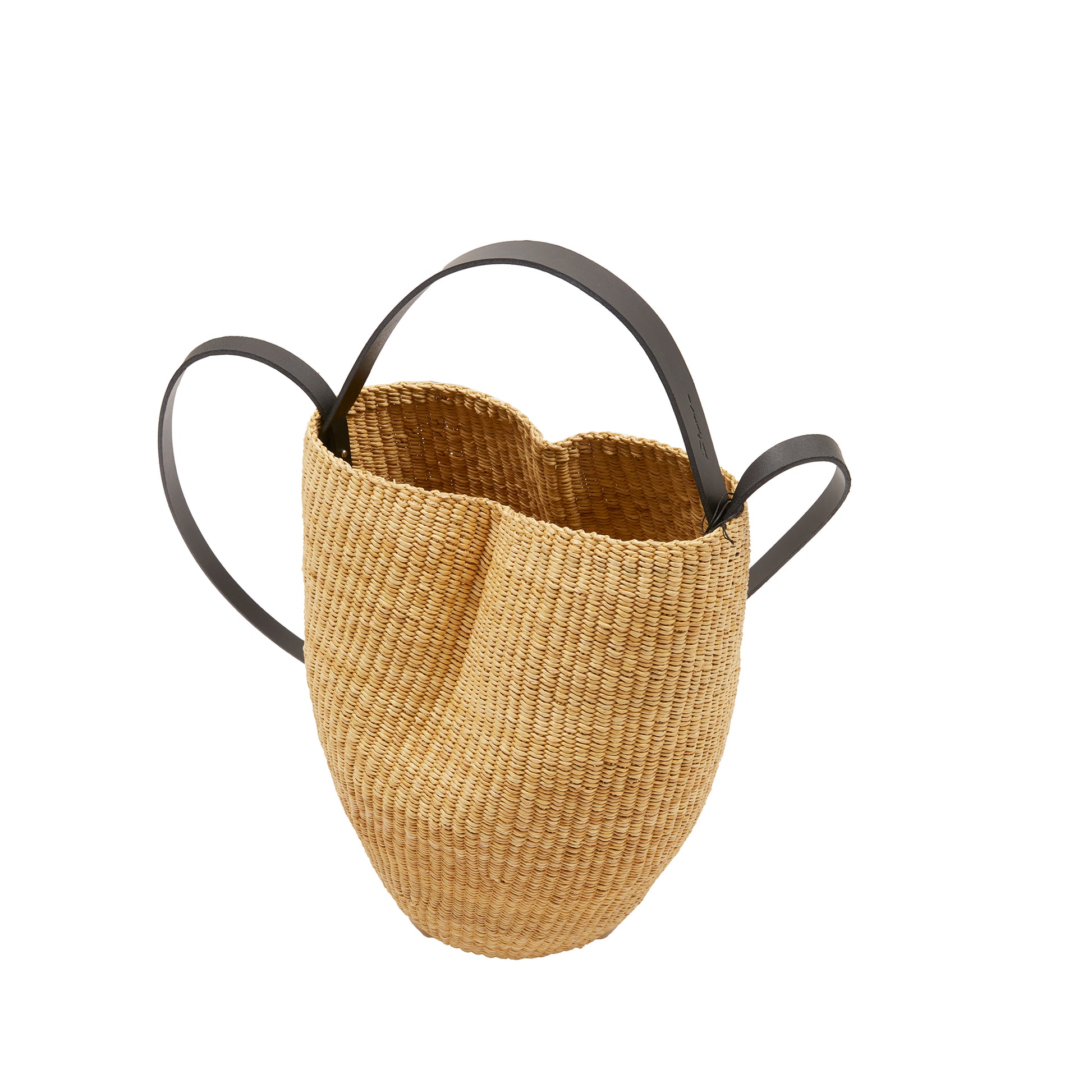 Inès Bressand No36 Haricot Bag in Natural/Black