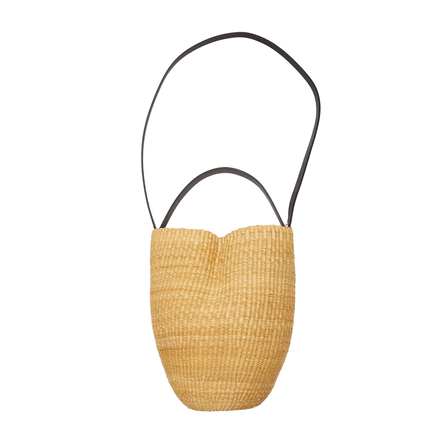 Inès Bressand No36 Haricot Bag in Natural/Black