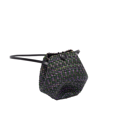 Inès Bressand No14 Mini Shell Shoulder Bag in Green