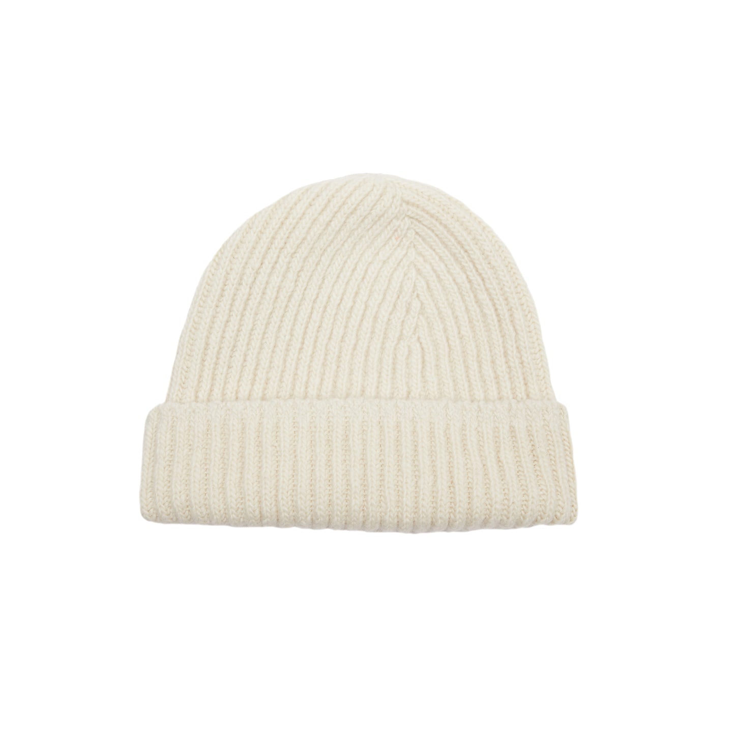 Inis Meáin Aran Rib Cashmere Hat in White