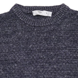 Inis Meáin Caoladóir Jumper in Navy Marl 3