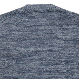 Inis Meáin Linen Jumper in Blue Marl 4