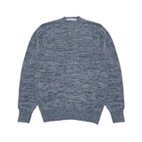 Inis Meáin Linen Jumper in Blue Marl 1