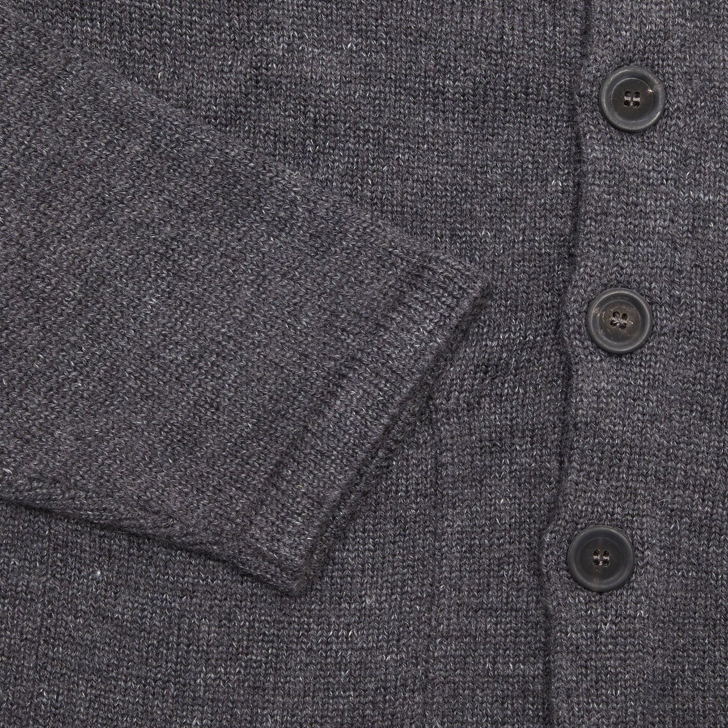 Inis Meáin Merino/Linen New Pub Jacket in Charcoal