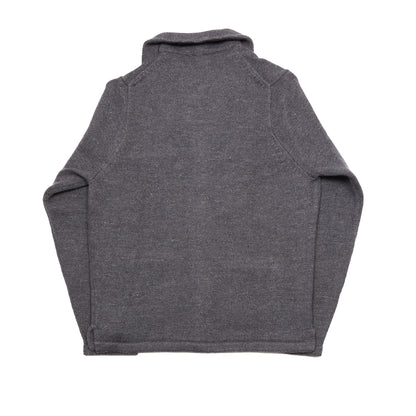 Inis Meáin Merino/Linen New Pub Jacket in Charcoal