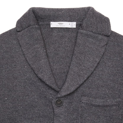 Inis Meáin Merino/Linen New Pub Jacket in Charcoal