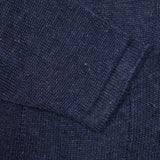 Inis Meáin Washed Linen Pub Jacket in Navy Marl 2