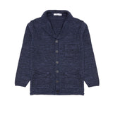 Pub jacket relaxed blazer knitted in soft cool linen.   97% Linen / 3% Polyester.  Made in Ireland.