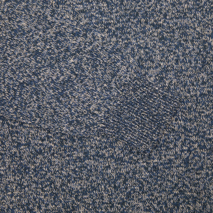 Inis Meáin Cotton/ Linen Classic Crew Neck in Navy Mix