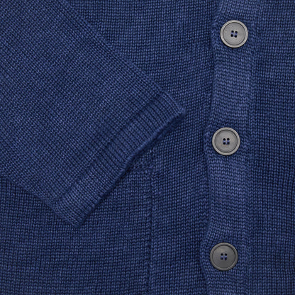 Inis Meáin Washed Linen Pub Jacket in Navy