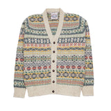 Jamieson's Fair Isle Cardigan in Pebble