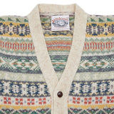 Jamieson's Fair Isle Cardigan in Pebble 2