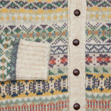 Jamieson's Fair Isle Cardigan in Pebble 3