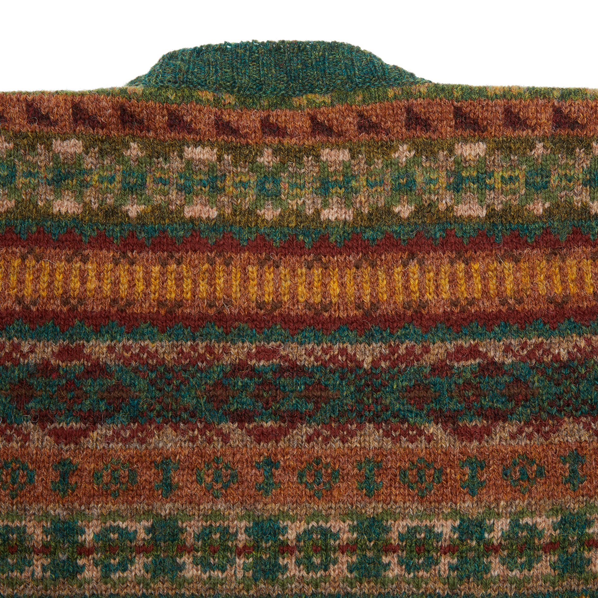 Jamieson's Fair Isle Jumper in Fern
