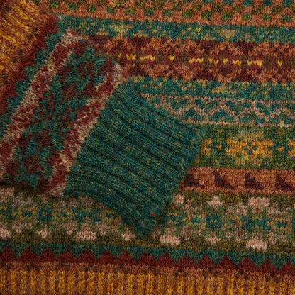 Jamieson's Fair Isle Jumper in Fern