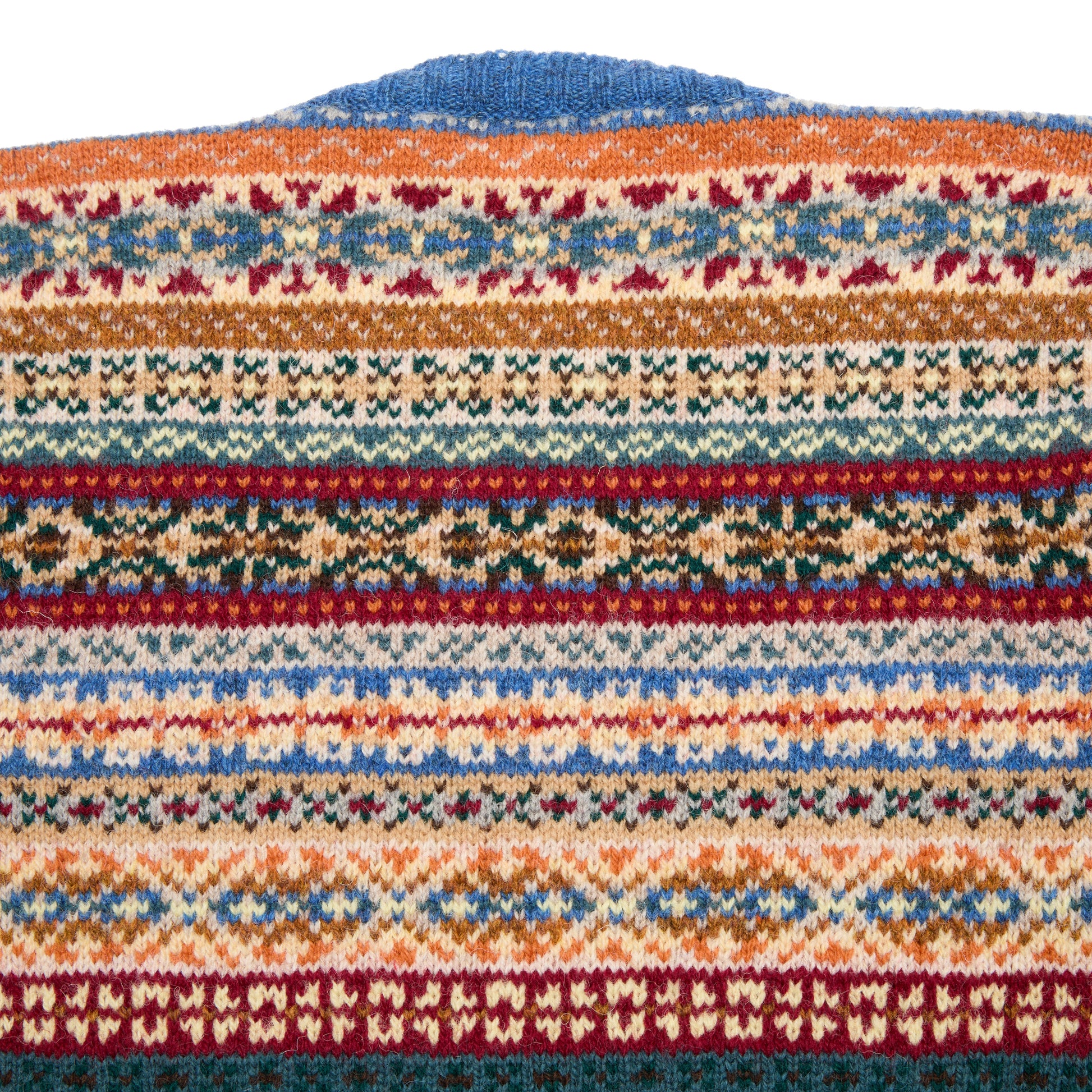Jamieson's Fair Isle Jumper in Clyde Blue