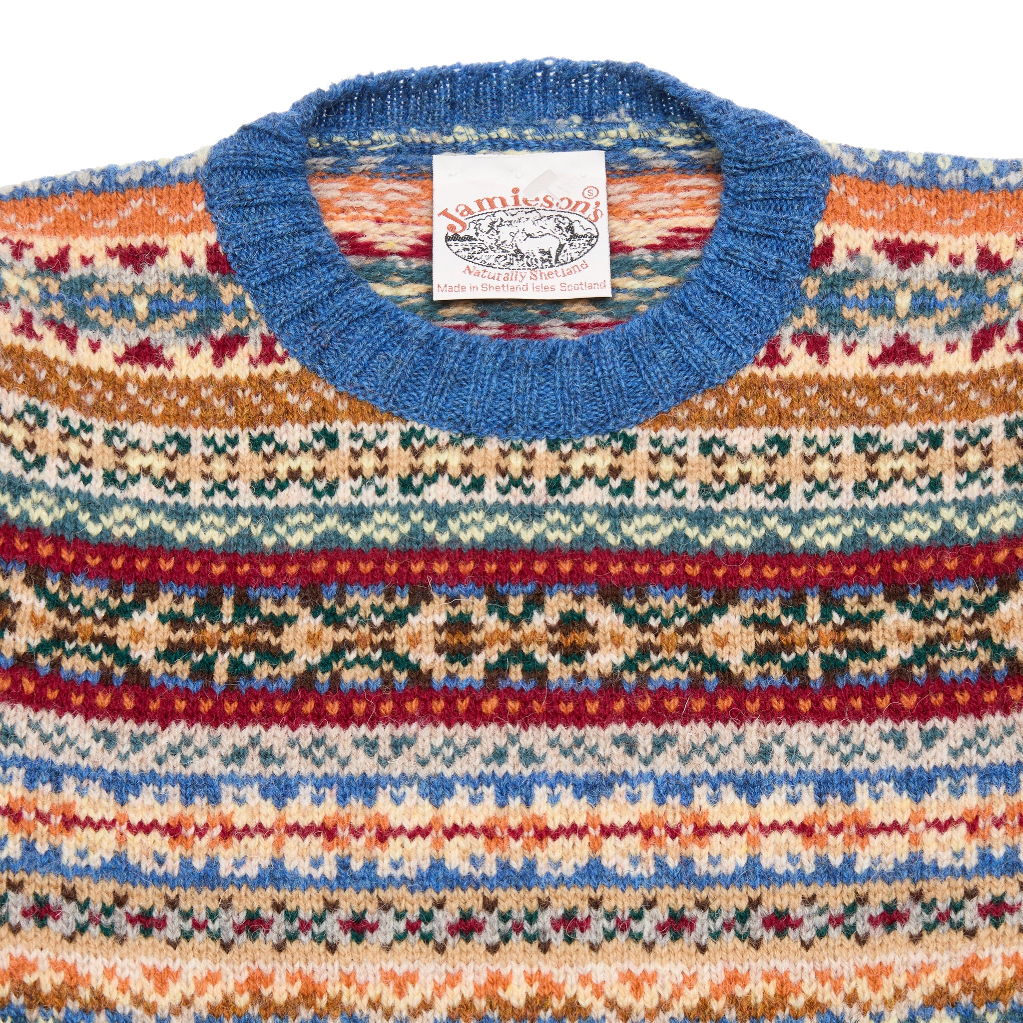 Jamieson's Fair Isle Jumper in Clyde Blue – Dick's Edinburgh