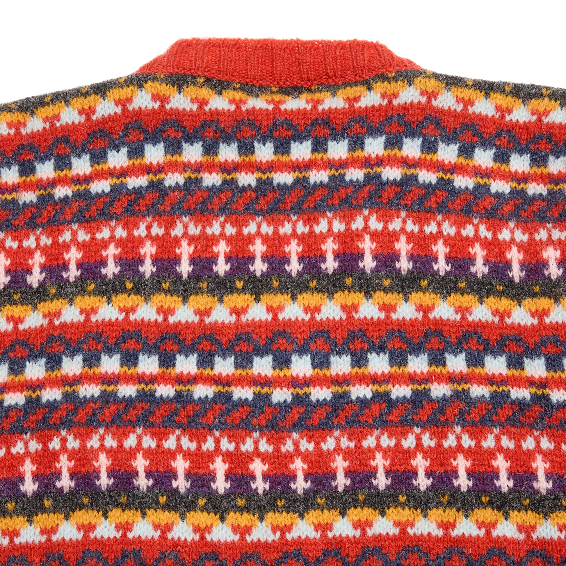 Jamieson's Fair Isle Slipover in Ginger