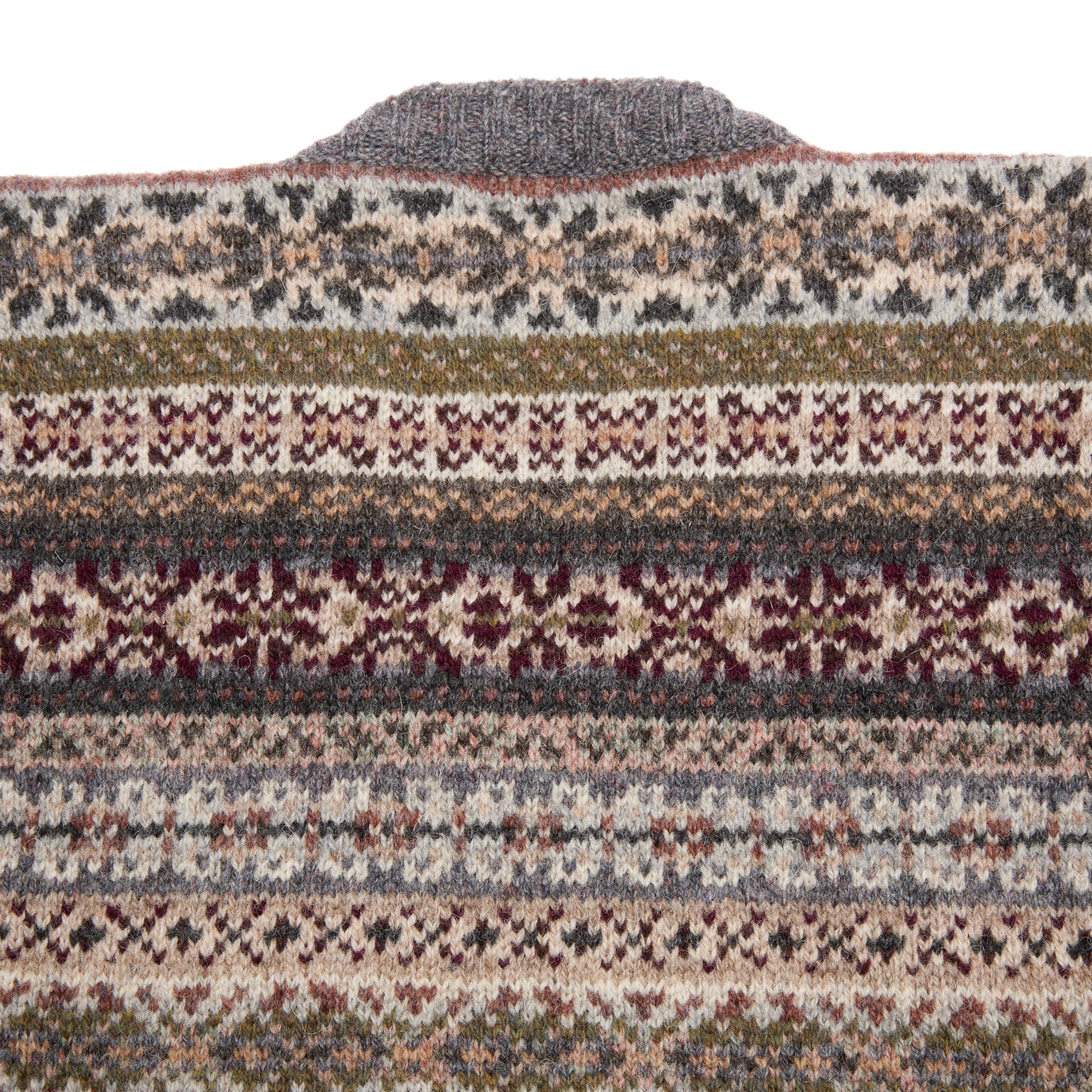 Jamieson's Fair Isle Slipover in Grey – Dick's Edinburgh