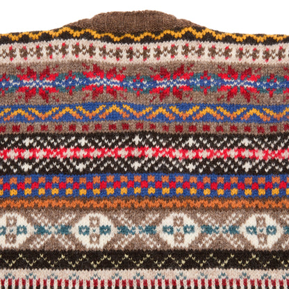 Jamieson's Fair Isle Slipover in Mocha